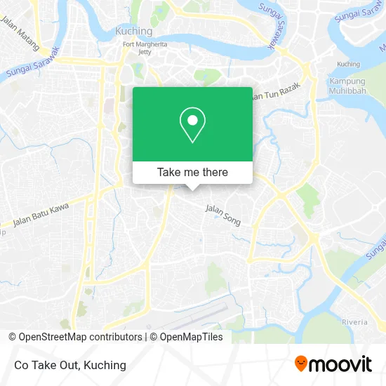 Co Take Out map