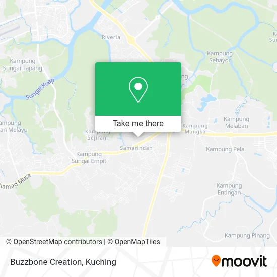 Buzzbone Creation map