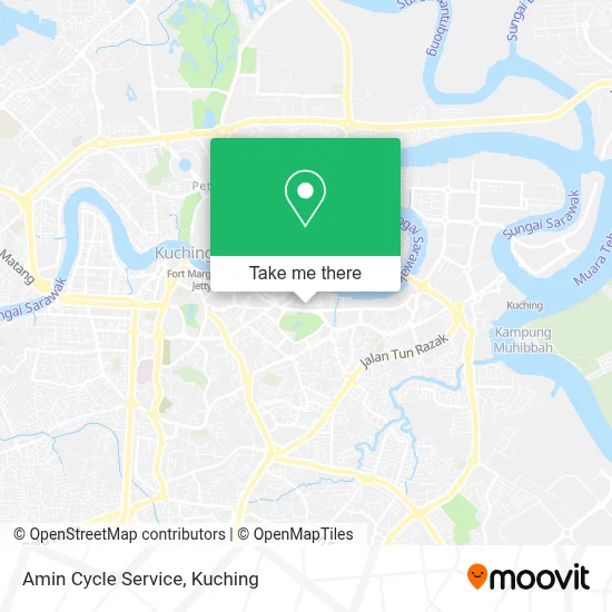 Amin Cycle Service map