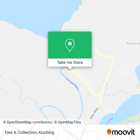 Dee A Collection map