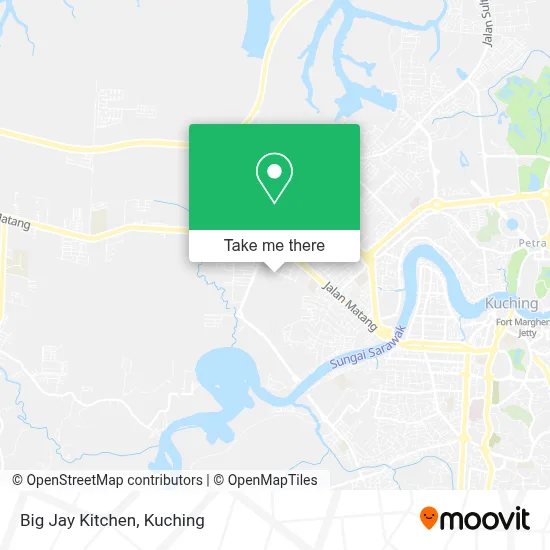 Big Jay Kitchen map