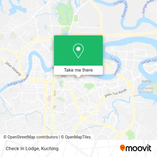 Check In Lodge map