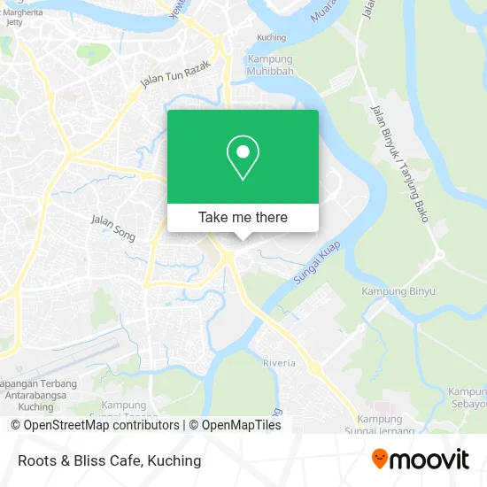 Roots & Bliss Cafe map
