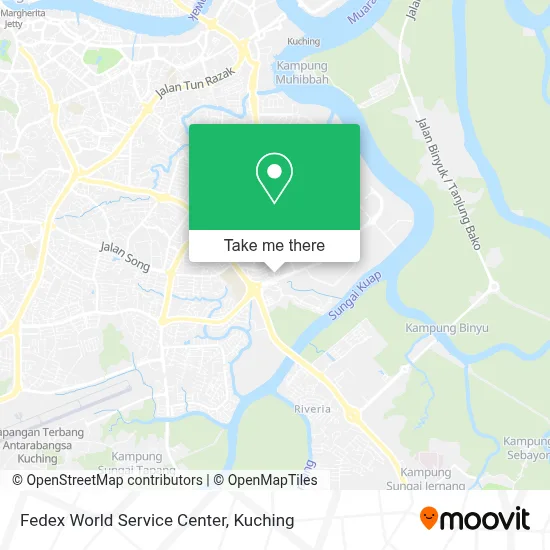 Fedex World Service Center map