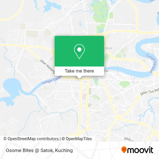 Osome Bites @ Satok map