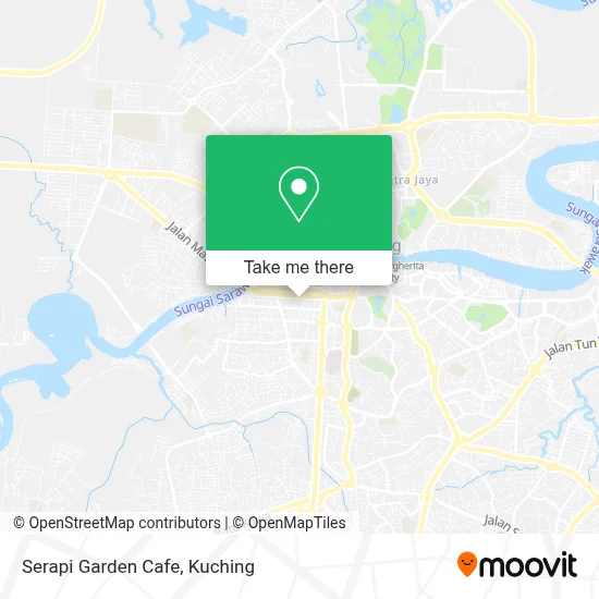 Serapi Garden Cafe map