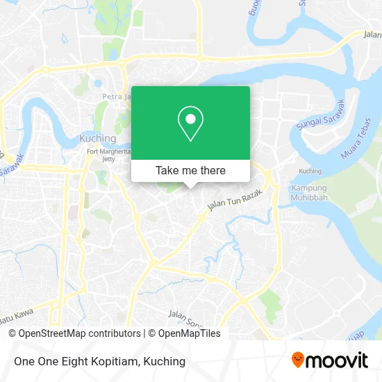 One One Eight Kopitiam map