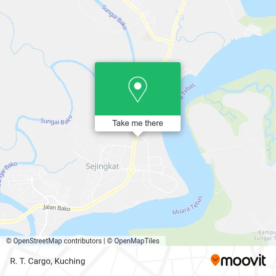 R. T. Cargo map