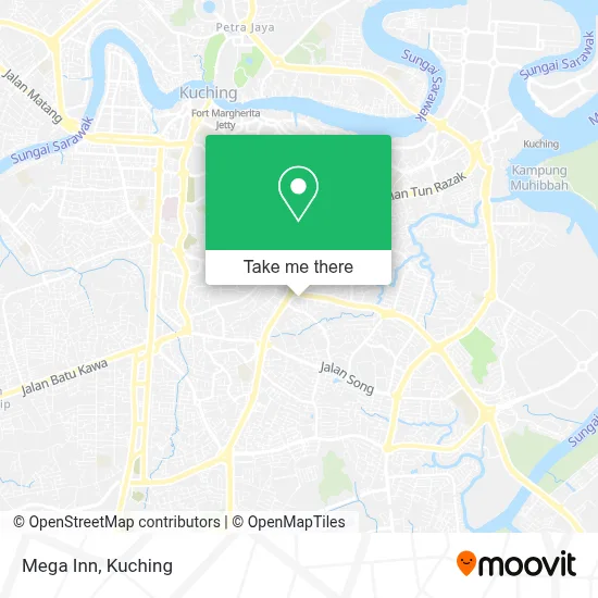 Mega Inn map
