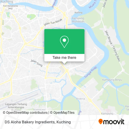 DS Aloha Bakery Ingredients map