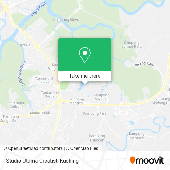 Studio Utama Creatist map