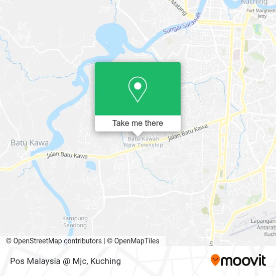 Pos Malaysia @ Mjc map