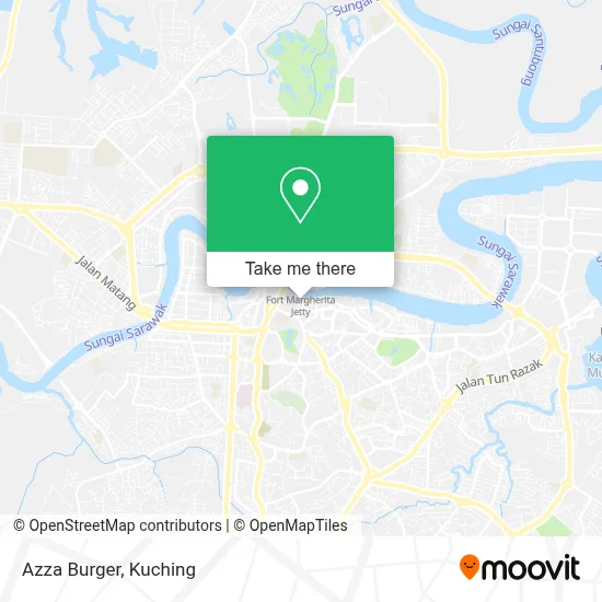 Azza Burger map