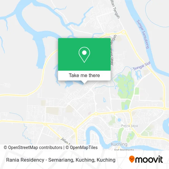 Rania Residency - Semariang, Kuching map