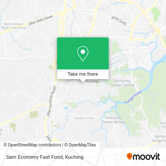 Sam Economy Fast Food map