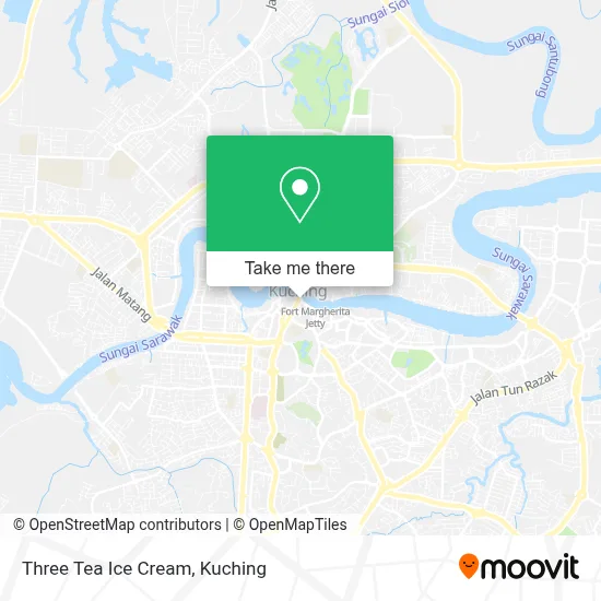 Three Tea Ice Cream map
