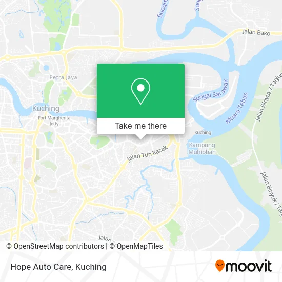Hope Auto Care map