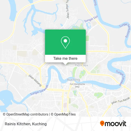 Rainis Kitchen map