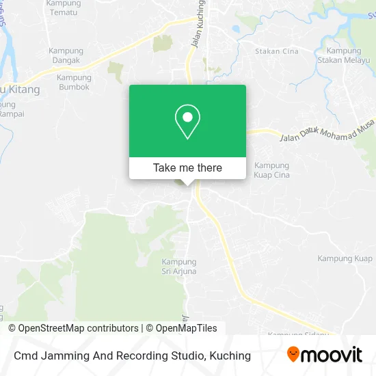 Cmd Jamming And Recording Studio map