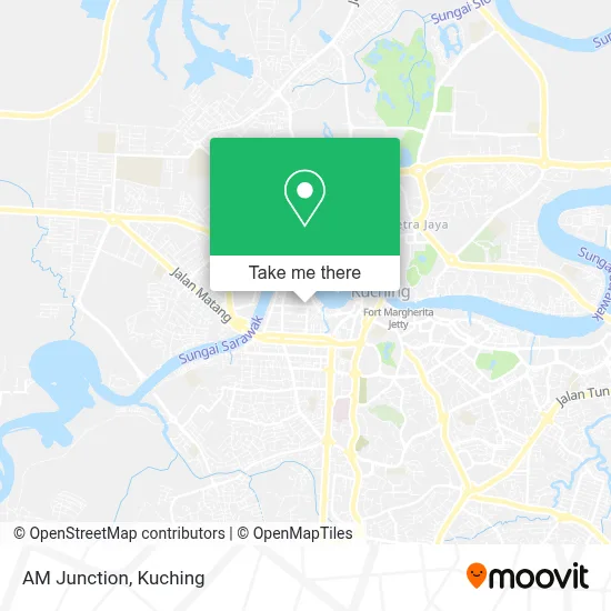 AM Junction map