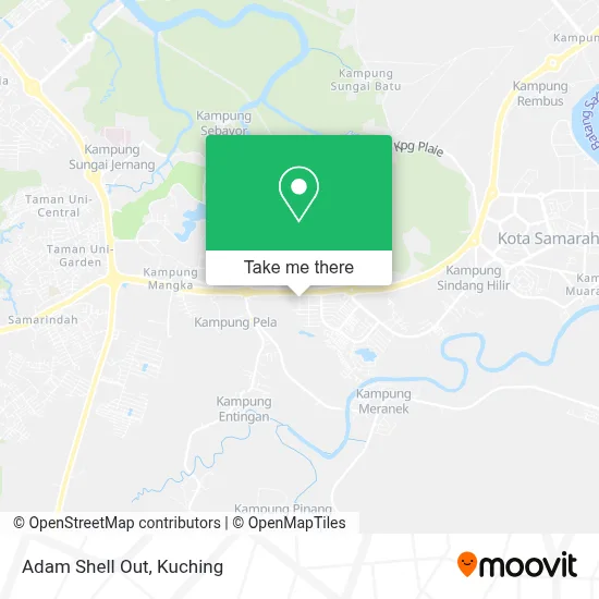 Adam Shell Out map