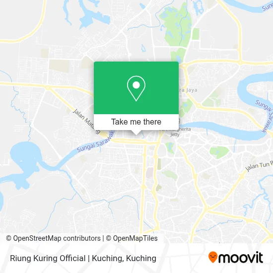 Riung Kuring Official | Kuching map