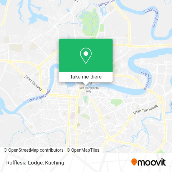 Rafflesia Lodge map