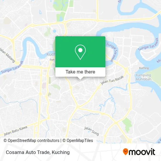 Cosama Auto Trade map