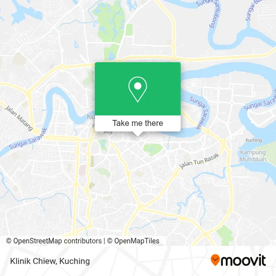 Klinik Chiew map