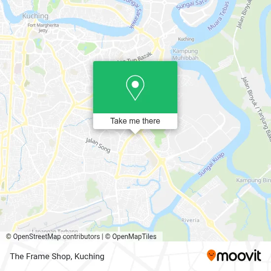 The Frame Shop map