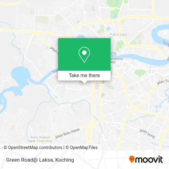 Green Road@ Laksa map