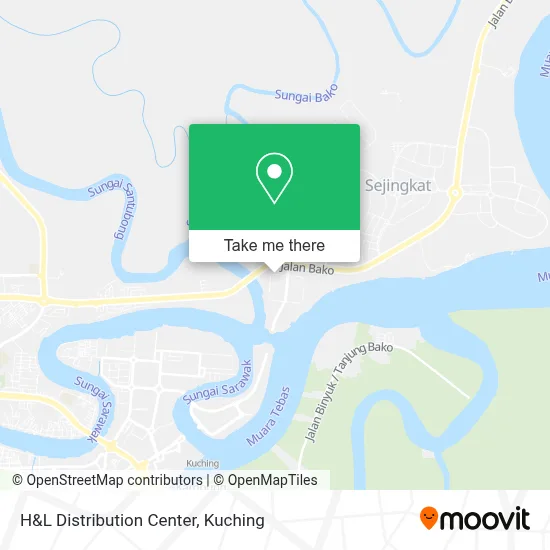 H&L Distribution Center map