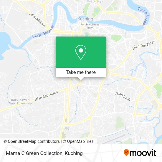 Mama C Green Collection map