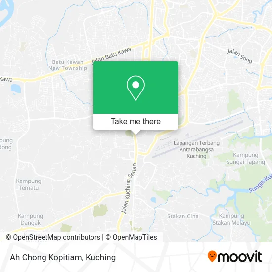 Ah Chong Kopitiam map