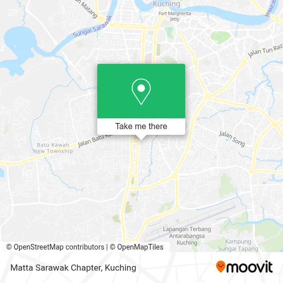 Matta Sarawak Chapter map