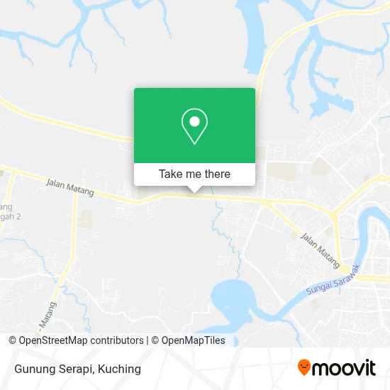 Gunung Serapi map