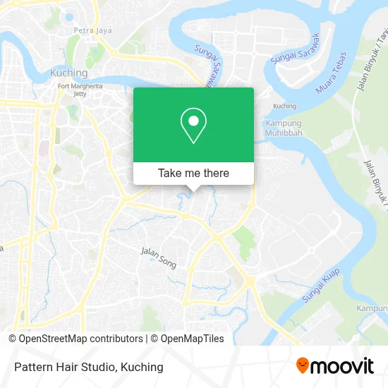 Pattern Hair Studio map