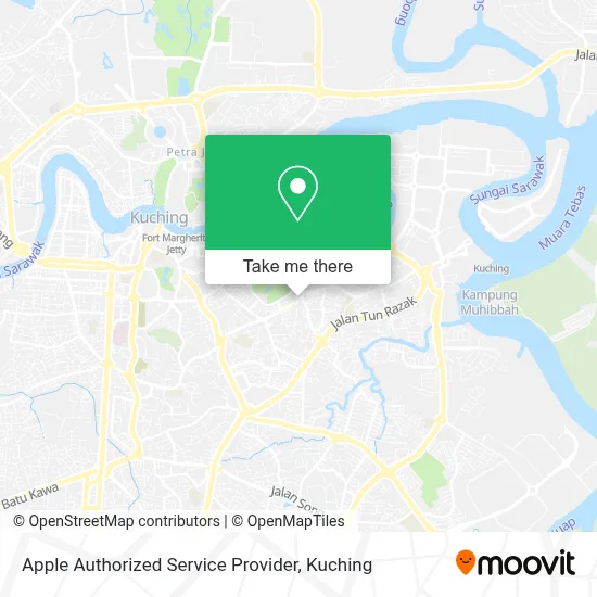 Apple Authorized Service Provider map