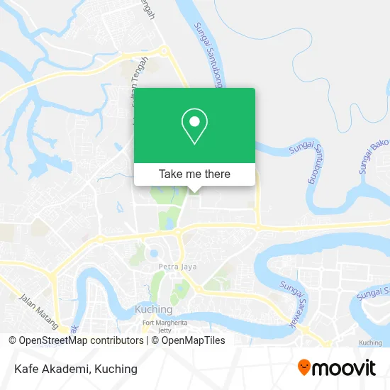 Kafe Akademi map