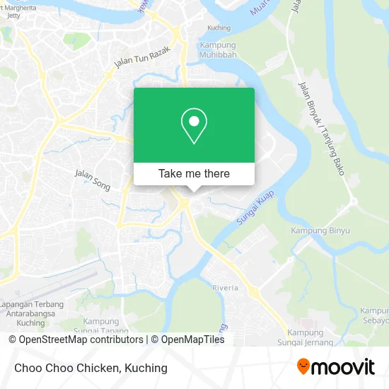 Choo Choo Chicken map