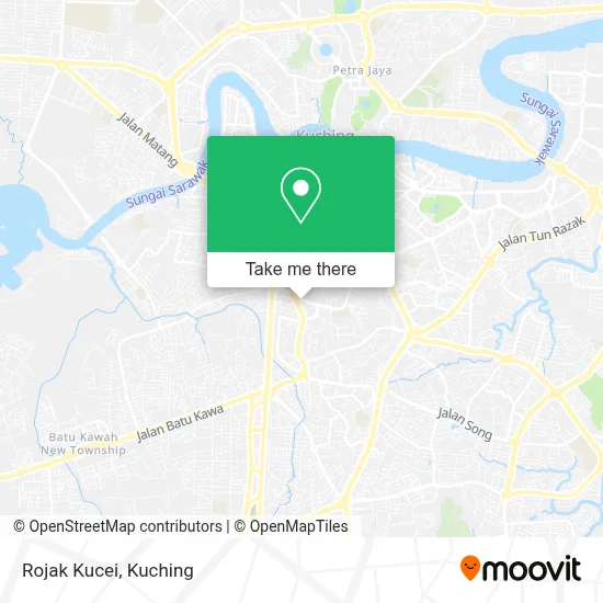 Rojak Kucei map