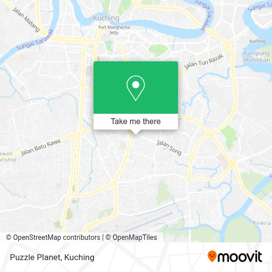 Puzzle Planet map
