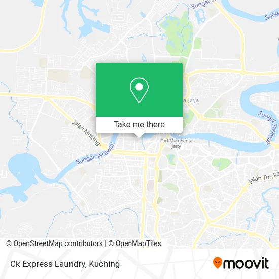 Ck Express Laundry map