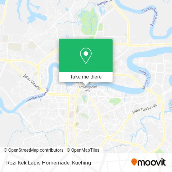 Rozi Kek Lapis Homemade map