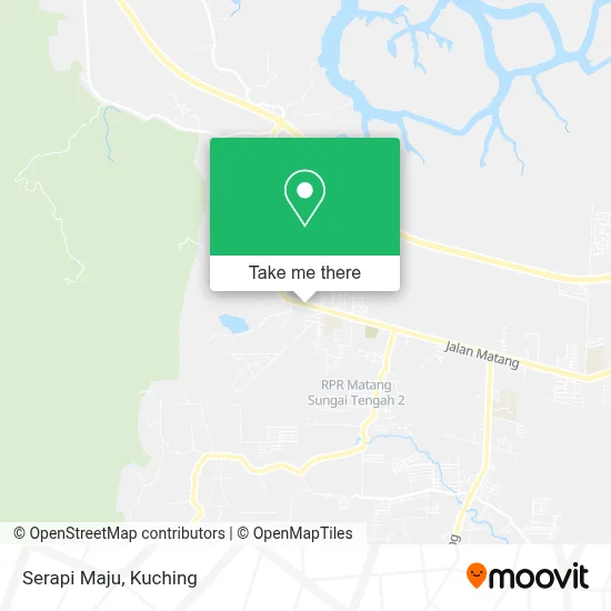 Serapi Maju map