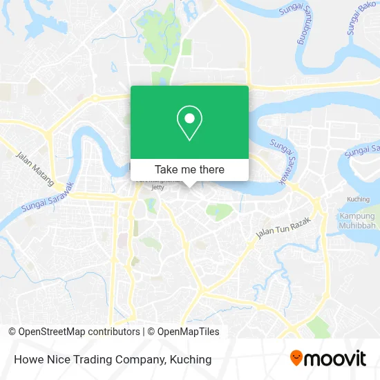 Howe Nice Trading Company map