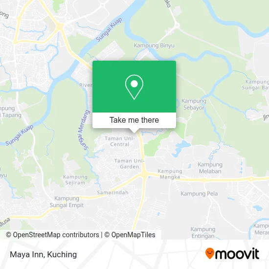 Maya Inn map