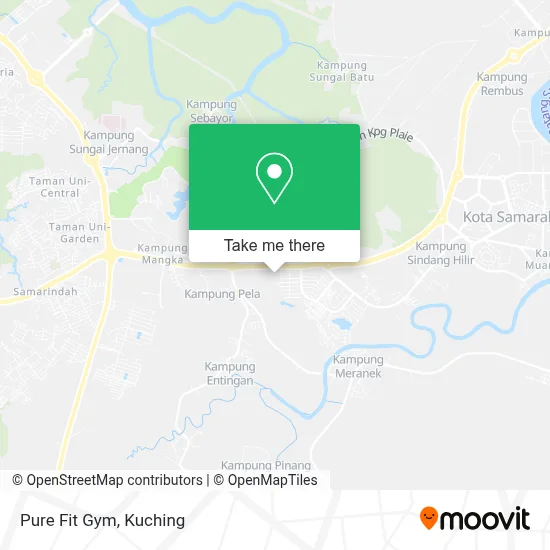 Pure Fit Gym map