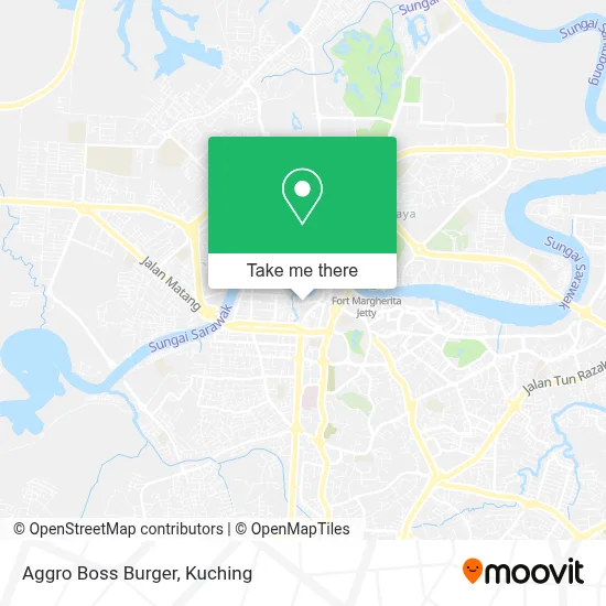 Aggro Boss Burger map