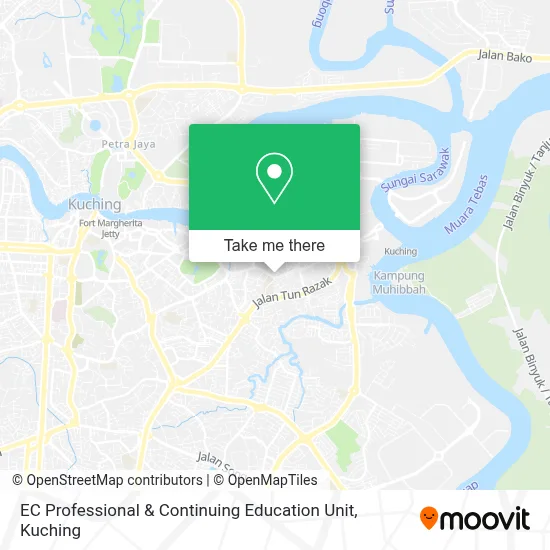 EC Professional & Continuing Education Unit map